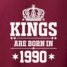 Kings are born in 1990