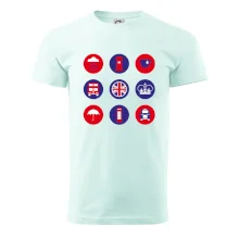 Anglicko symboly v kruhoch