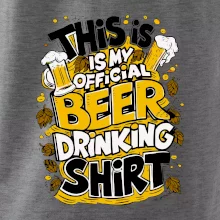 This Is My Official Drinking Shirt - chmel
