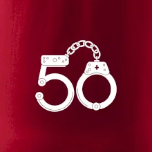 Narodeninové tričko pre policajta - putá 50