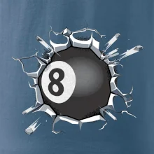 Biliardová guľa v triku