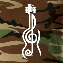 Husľový kľúč gitara