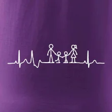 EKG rodina a dvaja chlapci