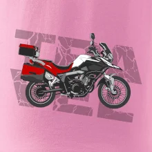 Cestovná enduro červená Cestovná enduro červená