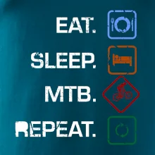 Eat sleep MTB repeat Eat sleep MTB repeat