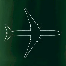 Obrys Boeing 787-8 Dreamliner