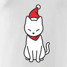 Vianočná mačka sediaca