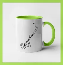 Saxophone nápis Saxophone nápis