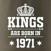 Kings are born in 1971