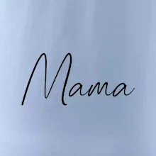 Nápis písací na prsiach - mama