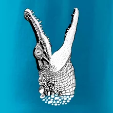 Krokodíl kreslený  (Pecka design)