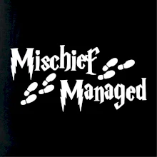 Harry - Mischief Managed