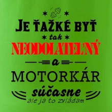 Neodolateľný motorkár