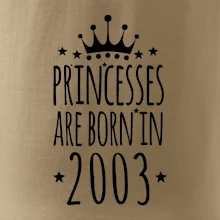 Princesses are born in 2003