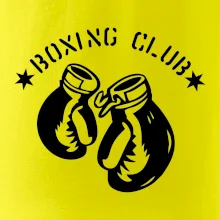 Boxing club nápis