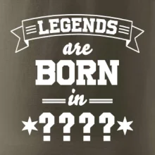 Legends are born in (Tvoj mesiac narodenia)
