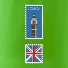 Londýn známka farebná