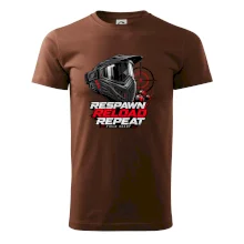 Paintballová maska – Respawn, Reload, Repeat