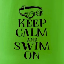 Keep calm and swim on