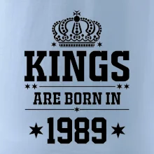 Kings are born in 1989