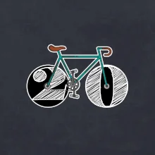Narodeniny 20 rokov na bicykli