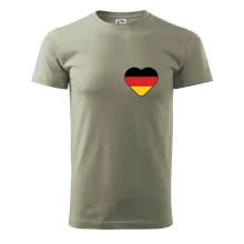 Germany love prso - Nemecká vlajka