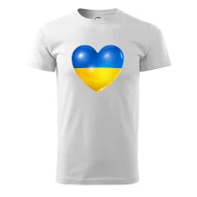 Ukrajina srdce vlajka