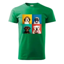 Psi šteňatá koláž