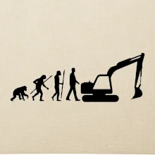 Evolúcia bager veľký Evolúcia bager veľký