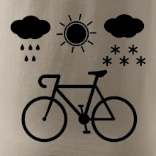 Cyklista za každého počasia