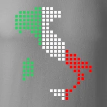 Taliansko obrys vlajka