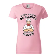 Lepšie brucho od slaniny ako hrb od roboty