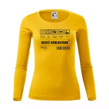 Čiarový kód - Vodič nákladiaku