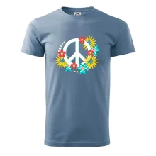 Peace symbol abstraktný