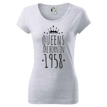 Queens are born in 1958 Queens are born in 1958