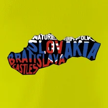 Mapy - názvy miest - Slovensko