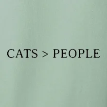 Cats > people