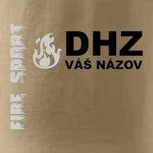 DHZ REFLEXNÉ (oheň, firesport, názov zboru - vlastný nápis)