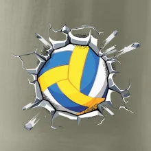 Volejbal lopta v triku Volejbal lopta v triku