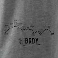 Profil kopců - Brdy