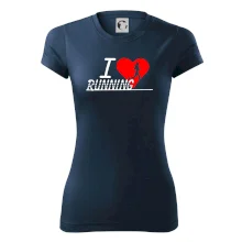 I love running dievča