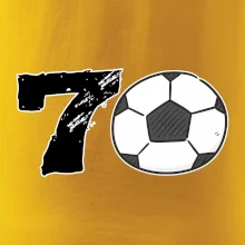 Futbal okrúhle narodeniny 70