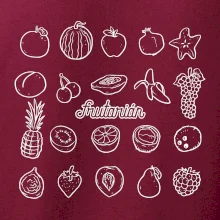 Frutarián ovocie vo štvorci