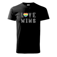 Love wins nápis