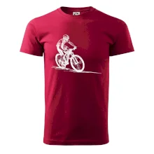 MTB kreslený cyklista