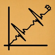EKG graf bitcoin