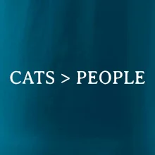 Cats > people