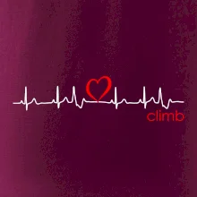 Moje srdce bije pre climb (horolezectvo)