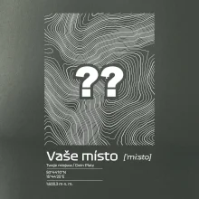 Vaše miesto - vrstevnice v obdĺžniku