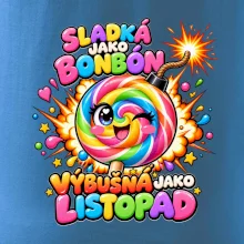 Sladké duhové lízátko s výbušnou náladou